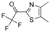 Ethanone, 1-(4,5-dimethyl-2-thiazolyl)-2,2,2-trifluoro-(9ci) Structure,174824-74-9Structure