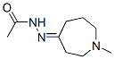 Acetic acid, (hexahydro-1-methyl-4h-azepin-4-ylidene)hydrazide (9ci) Structure,174826-63-2Structure