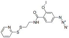 4-叠氮基-2-羟基-3,5-二碘-N-[2-(2-吡啶基二硫基)乙基]苯甲酰胺结构式_175093-14-8结构式