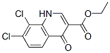 Ethyl 7,8-dichloro-4-oxo-1,4-dihydroquinoline-3-carboxylate Structure,175134-95-9Structure