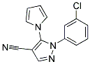 1-(3-Chlorophenyl)-5-(1h-pyrrol-1-yl)-1h-pyrazole-4-carbonitrile Structure,175134-97-1Structure