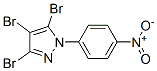 3,4,5-Tribromo-1-(4-nitrophenyl)-1H-pyrazole Structure,175135-29-2Structure