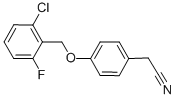 4-(2-Chloro-6-fluorobenzyloxy)phenylacetonitrile Structure,175135-35-0Structure