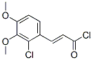 3-(2-Chloro-3,4-dimethoxyphenyl)prop-2-enoyl chloride Structure,175136-00-2Structure