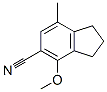 4-Methoxy-7-methylindane-5-carbonitrile Structure,175136-10-4Structure