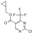 Cyclopropylmethyl2-chloro-4-(trifluoromethyl)pyrimidine-5-carboxylate Structure,175137-31-2Structure