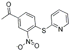 1-[3-硝基-4-(2-吡啶硫代)苯基]-1-乙酮结构式_175137-44-7结构式