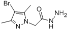 2-(4-Bromo-3,5-dimethyl-1h-pyrazol-1-yl)ethanohydrazide Structure,175137-56-1Structure