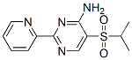 5-(Isopropylsulfonyl)-2-(2-pyridyl)pyrimidin-4-amine Structure,175202-02-5Structure