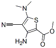 Methyl 3-amino-4-cyano-5-(dimethylamino)thiophene-2-carboxylate Structure,175202-32-1Structure