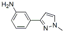 3-(1-Methyl-1H-pyrazol-3-yl)aniline Structure,175202-37-6Structure