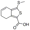 4,5-Dihydro-1-(methylthio)benzo(c)thiophene-3-carboxylic acid Structure,175202-54-7Structure