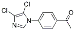 1-[4-(4,5-Dichloro-1h-imidazol-1-yl)phenyl]ethan-1-one Structure,175202-67-2Structure