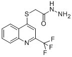 (2-Trifluoromethyl-quinolin-4-ylsulfanyl)-acetic acid hydrazide Structure,175203-43-7Structure