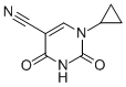 1-Cyclopropyl-2,4-dioxo-1,2,3,4-tetrahydropyrimidine-5-carbonitrile Structure,175203-44-8Structure