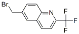 6-(Bromomethyl)-2-(trifluoromethyl)quinoline Structure,175203-72-2Structure