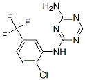 2-氨基-4-[2-氯-5-(三氟甲基)苯基氨基]-1,3,5-三嗪结构式_175204-34-9结构式