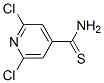 2,6-Dichloropyridine-4-carbothioamide Structure,175204-46-3Structure