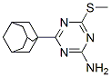 4-(1-Adamantyl)-6-(methylthio)-1,3,5-trazin-2-amine Structure,175204-72-5Structure