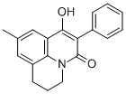 7-Hydroxy-9-methyl-6-phenyl-2,3-dihydro-1h,5h-pyrido[3,2,1-ij]quinolin-5-one Structure,175204-96-3Structure