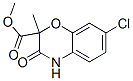 Methyl 7-chloro-2-methyl-3-oxo-3,4-dihydro-2h-1,4-benzoxazine-2-carboxylate Structure,175205-00-2Structure