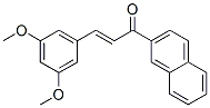 3-(3,5-Dimethoxyphenyl)-1-(2-naphthyl)prop-2-en-1-one Structure,175205-23-9Structure