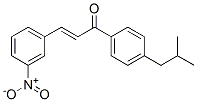 1-(4-Isobutylphenyl)-3-(3-nitrophenyl)prop-2-en-1-one Structure,175205-30-8Structure