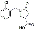 1-(2-Chlorobenzyl)-5-oxopyrrolidine-3-carboxylic acid Structure,175205-45-5Structure