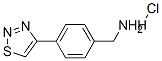 4-(1,2,3-Thiadiazol-4-yl)benzylamine hydrochloride Structure,175205-49-9Structure