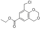 Ethyl 8-(chloromethyl)-4h-benzo[d][1,3]dioxine-6-carboxylate Structure,175205-83-1Structure