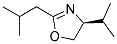 Oxazole, 4,5-dihydro-4-(1-methylethyl)-2-(2-methylpropyl)-, (s)-(9ci) Structure,175226-81-0Structure