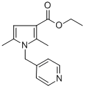 Ethyl 2,5-dimethyl-1-(pyridin-4-ylmethyl)-1h-pyrrole-3-carboxylate Structure,175276-53-6Structure