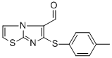 6-(4-Methylphenylthio)imidazo[2,1-b]thiazole-5-carboxaldehyde Structure,175277-55-1Structure