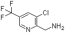 2-氨基甲基-3-氯-5-三氟甲基吡啶盐酸盐结构式_175277-74-4结构式