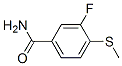 3-Fluoro-4-(methylthio)benzamide Structure,175277-87-9Structure