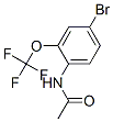 4-Bromo-2-(trifluoromethoxy)acetanilide Structure,175278-18-9Structure