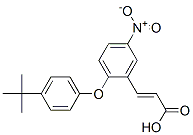 3-{2-[4-(叔丁基)苯氧基]-5-硝基苯基}丙烯酸结构式_175278-48-5结构式