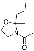 Oxazolidine, 3-acetyl-2-methyl-2-propyl-(9ci) Structure,175553-49-8Structure