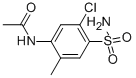 N-(5-chloro-2-methyl-4-sulfamoylphenyl)acetamide Structure,17560-53-1Structure