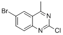 6-Bromo-2-chloro-4-methylquinazoline Structure,175724-46-6Structure