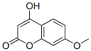 4-Hydroxy-7-methoxycoumarin Structure,17575-15-4Structure