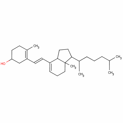 (3Beta,6e)-9,10-secocholesta-5(10),6,8-trien-3-ol Structure,17592-07-3Structure