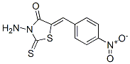 3-氨基-5-[1-(4-硝基苯基)-(z)-亚甲基]-2-硫氧代-噻唑烷-4-酮结构式_17592-96-0结构式