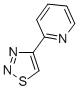 2-(4-1,2,3-Thiadiazolyl)pyridine Structure,176037-42-6Structure