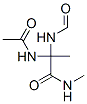 Propanamide, 2-(acetylamino)-2-(formylamino)-n-methyl- Structure,176039-42-2Structure