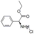 (S)-Ethyl 2-amino-2-phenylacetate hydrochloride Structure,17609-48-2Structure