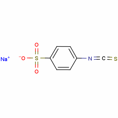 Benzenesulfonic acid, 4-isothiocyanato-, sodium salt Structure,17614-69-6Structure