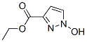 1H-pyrazole-3-carboxylicacid,1-hydroxy-,ethylester(9ci) Structure,176385-39-0Structure