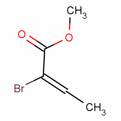 Methyl 2-bromo-2-butenoate Structure,17642-18-1Structure