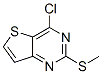 4-Chloro-2-(methylsulfanyl)thieno[3,2-d]pyrimidine Structure,176530-47-5Structure